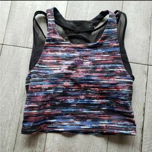 Lululemon Break Free Tank size 4  alpine multi